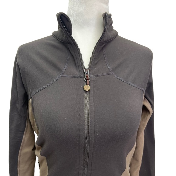 Lululemon Forme Jacket Beige/Tan Size 8 - Picture 6 of 12